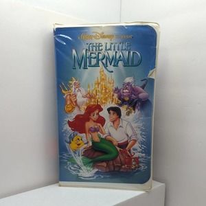 Walt Disney Classic The Little Mermaid VHS 1989 Black Diamond Tested